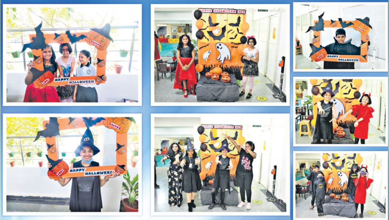 Halloween fun for DPS Mahendra Hills students
