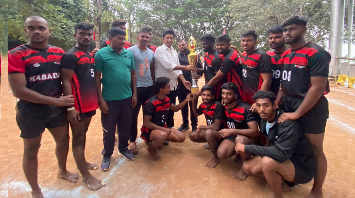 MLRIT emerge kabaddi champions