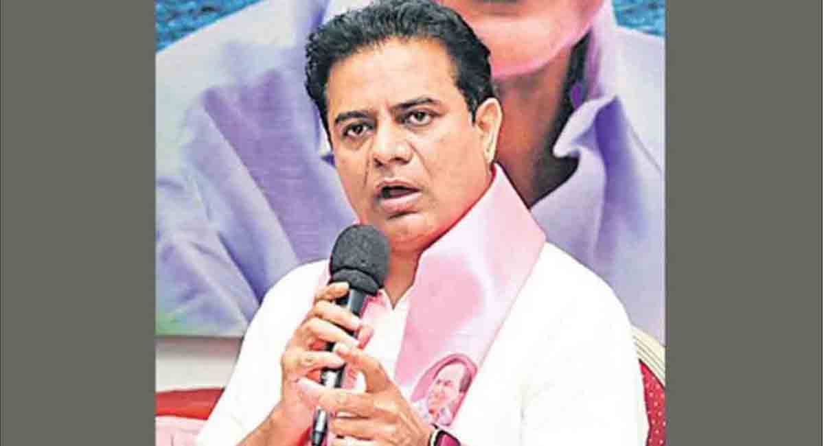 KTR condemns BJP’s hooliganism in GHMC, asks cops to take action