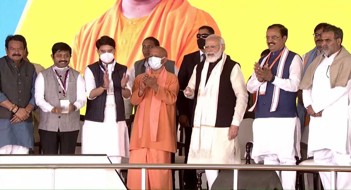 PM Modi lays foundation stone of Noida International Airport