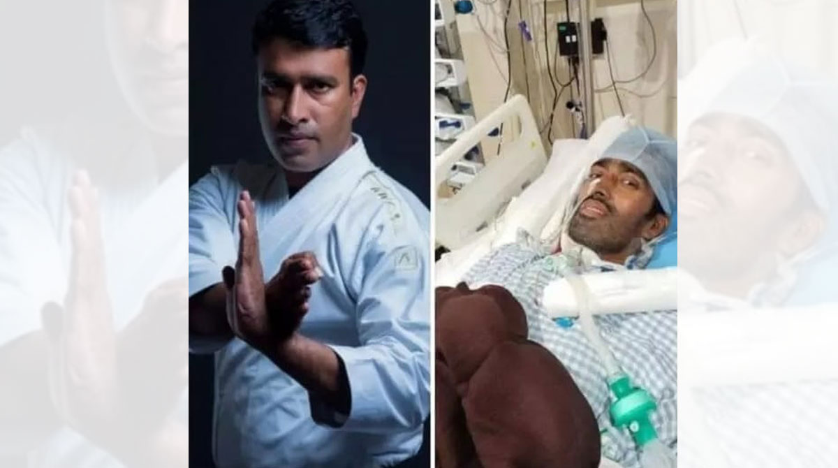 National karate champion struggling to stay alive at KIMS Secunderabad