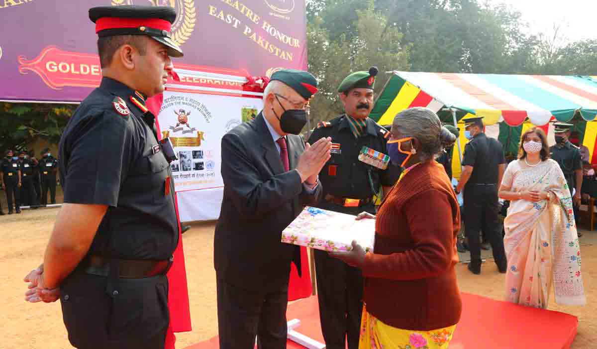 Madras Regiment celebrates golden jubilee of battle honour