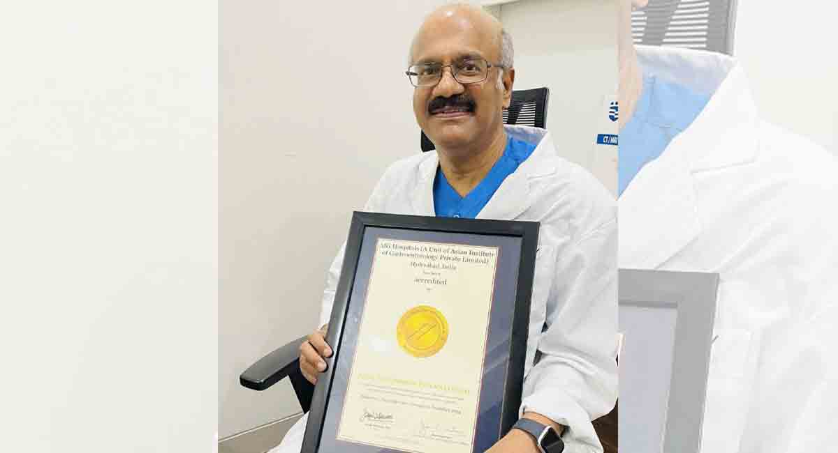 JCI accreditation for AIG Hospitals