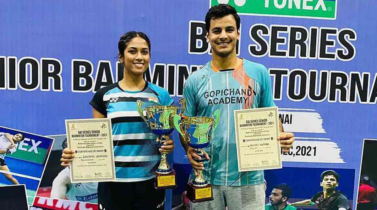 Telangana’s Sanjana clinches national ranking badminton title