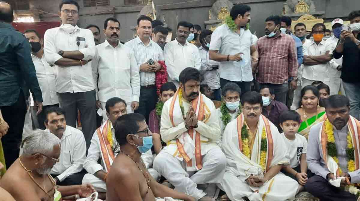 Yadadri developed into a marvelous temple: Nandamuri Balakrishna