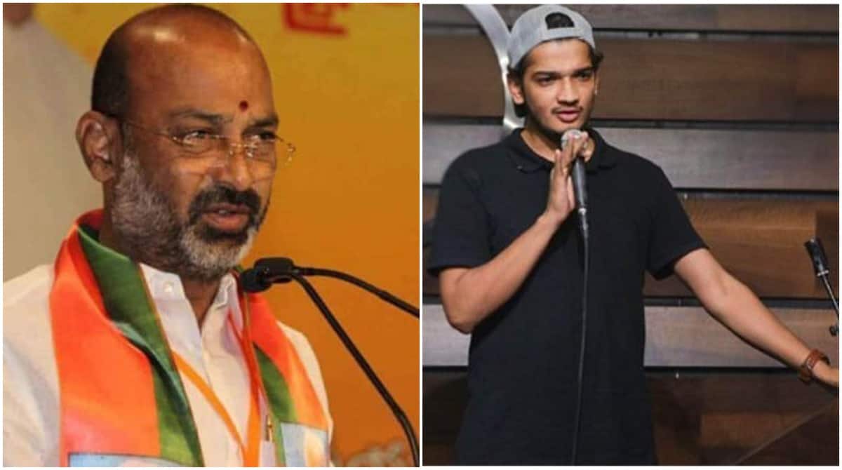 BJP leader Bandi asks cadre to stall Faruqui’s show in Hyderabad