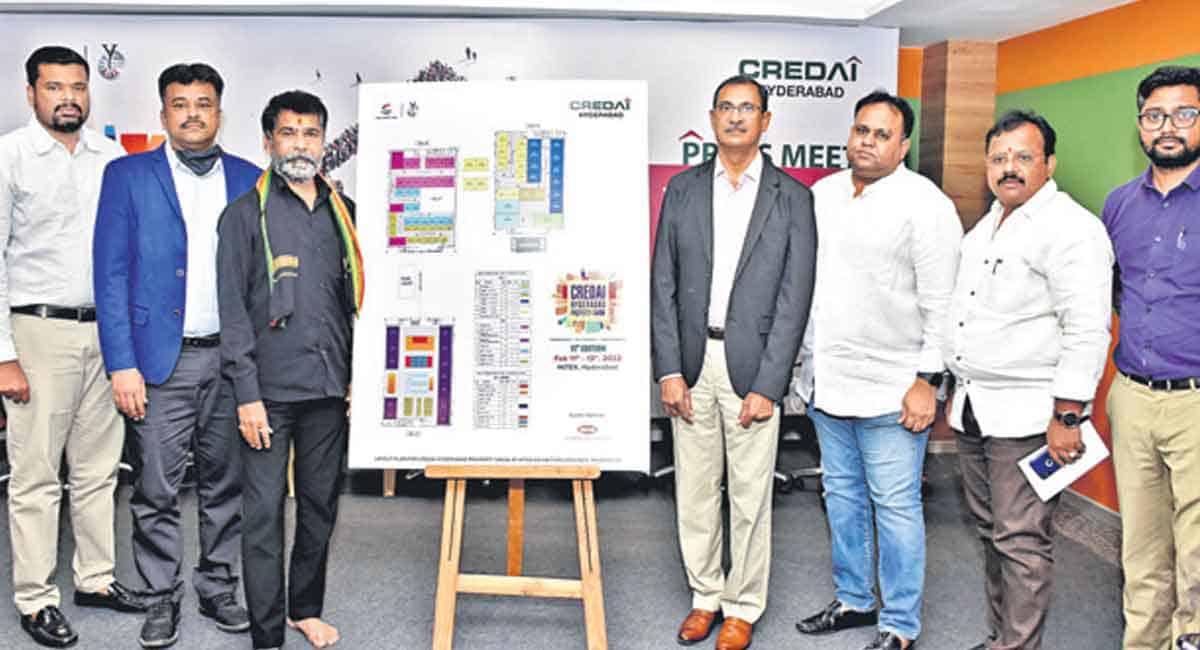 Hyderabad: CREDAI property show from Feb 11 at Hitex