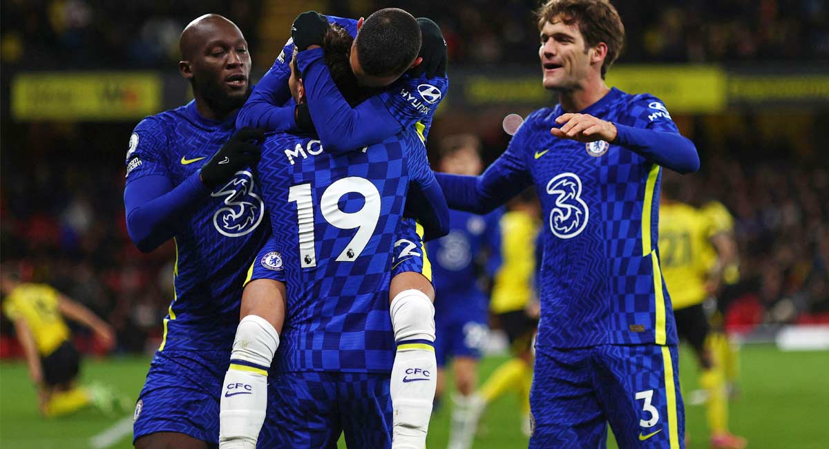 Chelsea beats Watford, Man City,Liverpool win away in Premier League