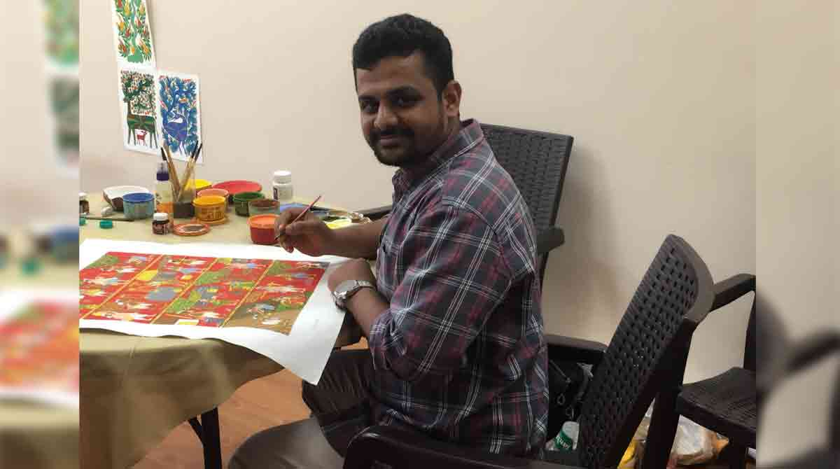 Telangana’s Cheriyal art on Hong Kong Walls festival