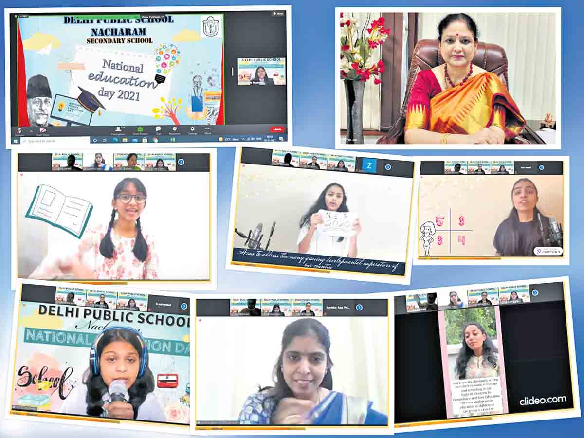 A day about education and aspiration at Delhi Public School Nacharam