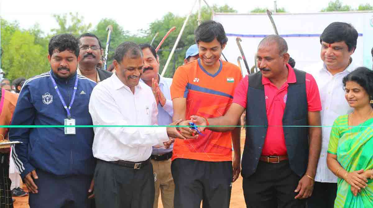 MK Mukesh’s Hockey Academy inaugurated at Delhi Public School
