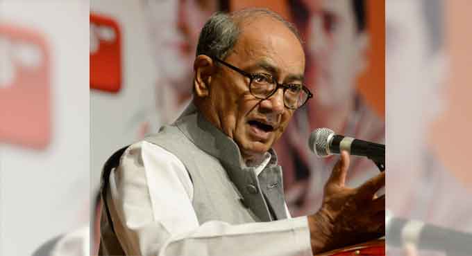 Common man suffering under BJP rule, says Digvijay Singh