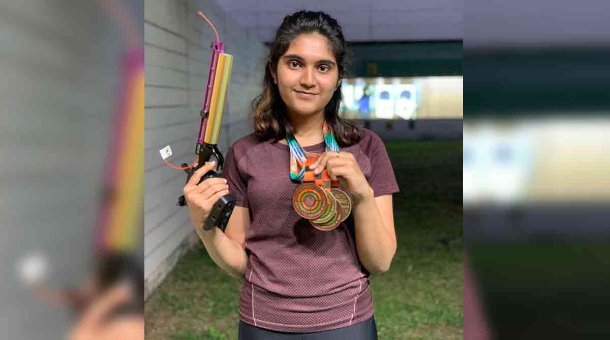Esha Singh, Telangana’s shooting star