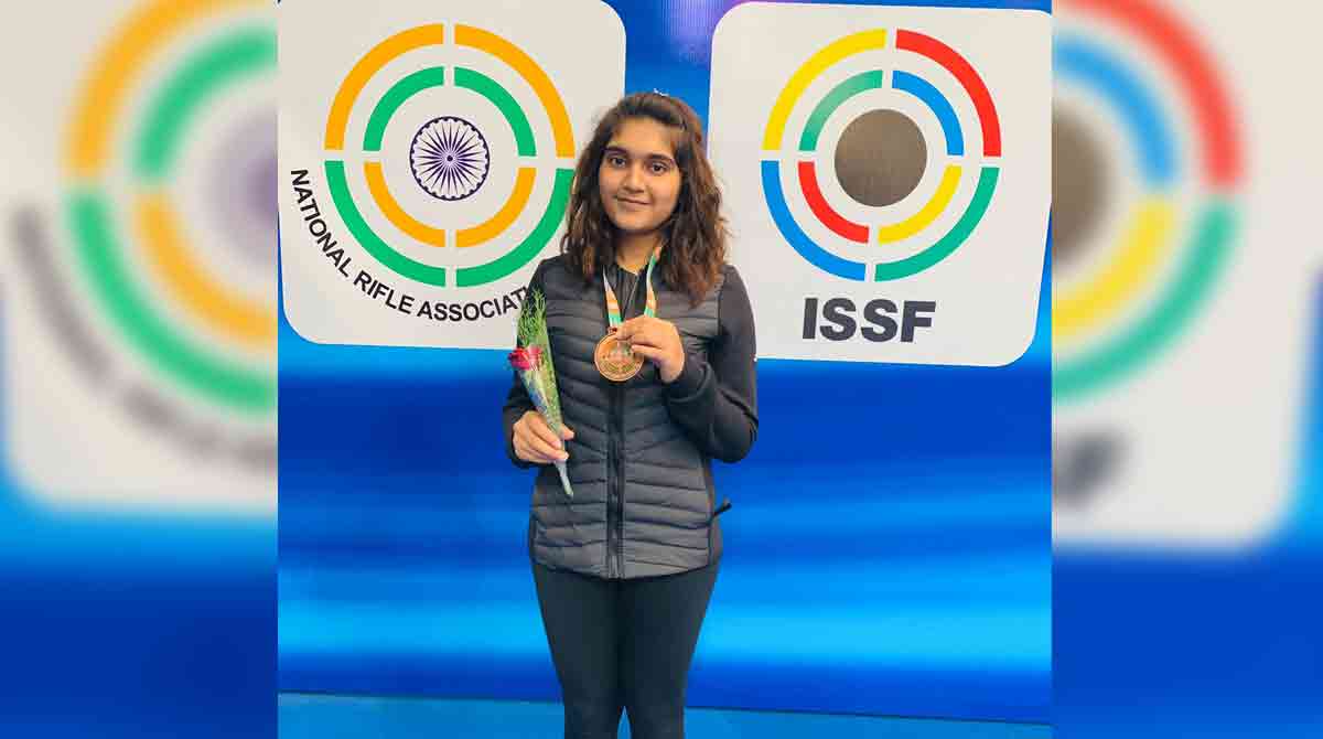 Esha bags two more bronze medals at National Shooting Championship
