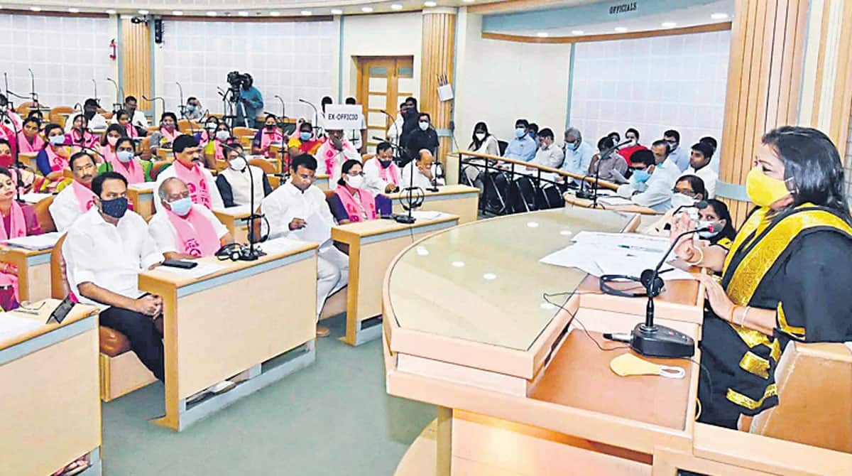 Heated debate over bad roads at GHMC council meet