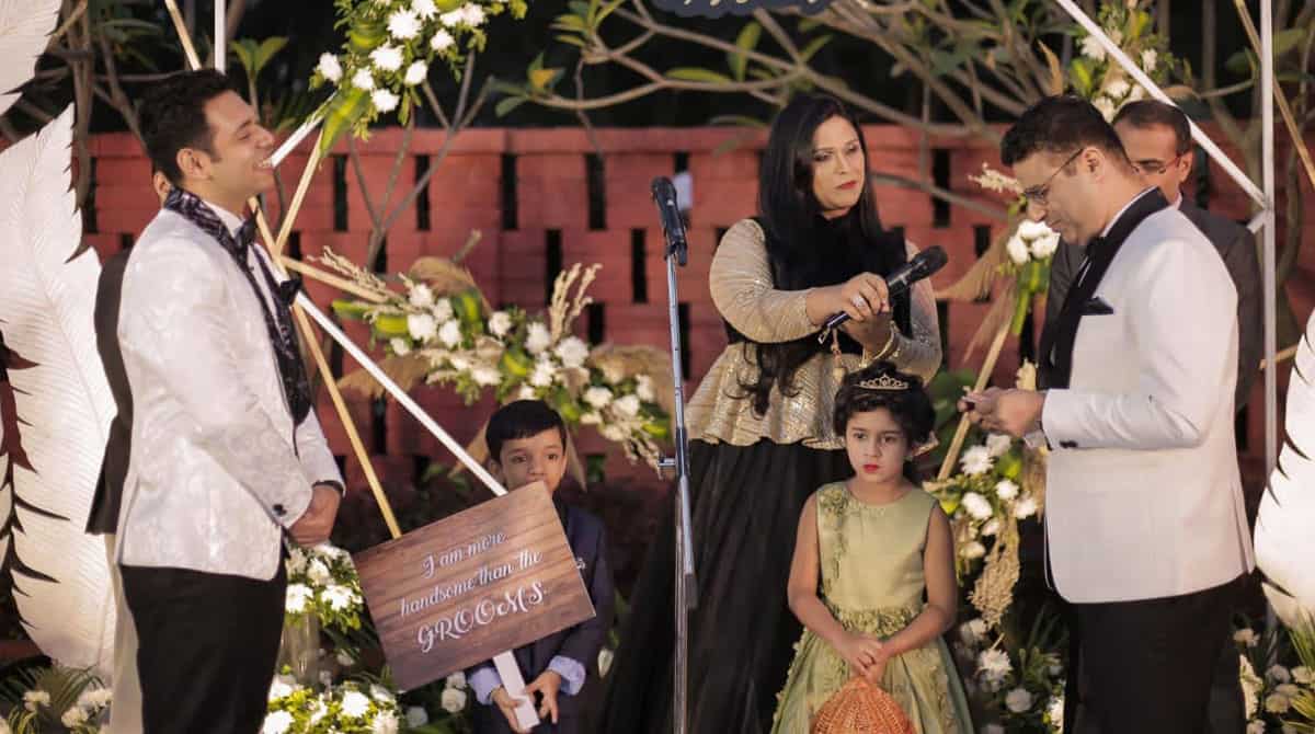 Hyderabad: Gay wedding officiated by trans woman for first time in India