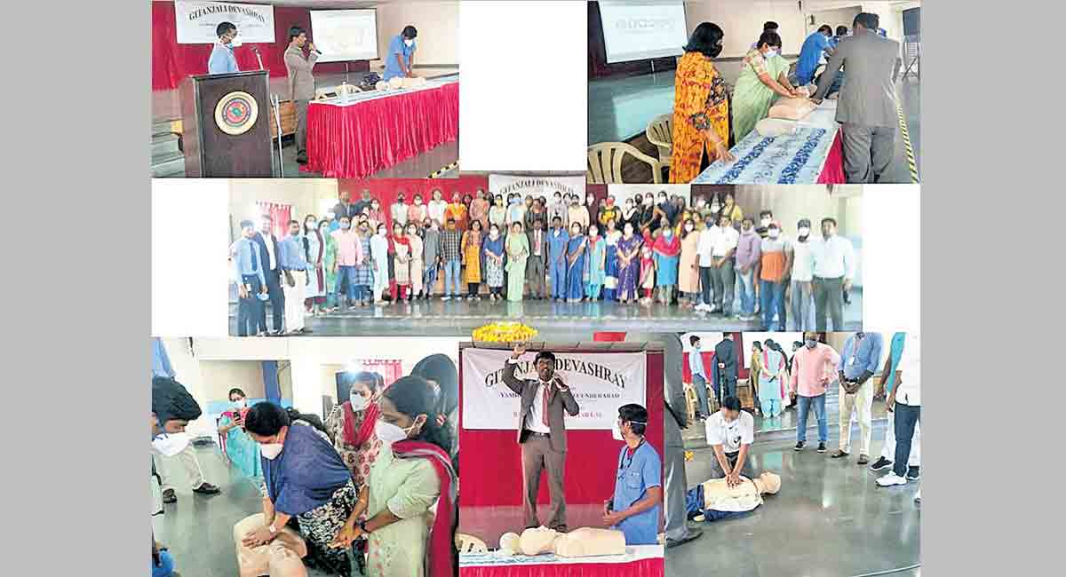 Gitanjali Devashray: Staff trained in Basic Life Support