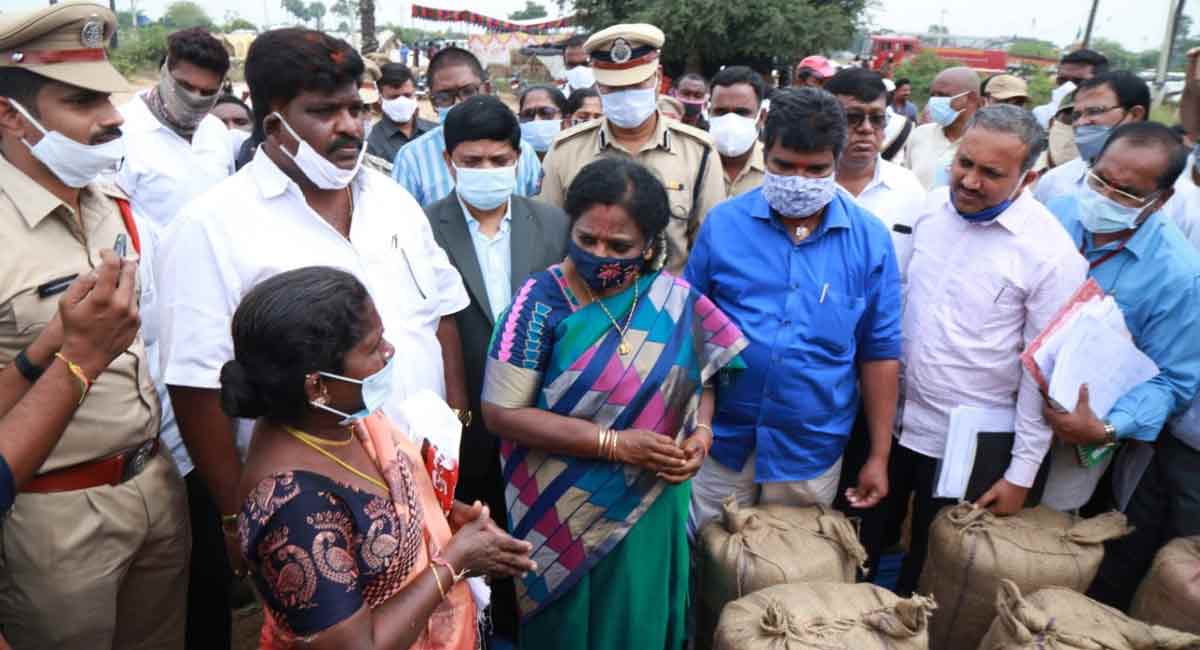 Governor Tamilisai expresses satisfaction over paddy procurement