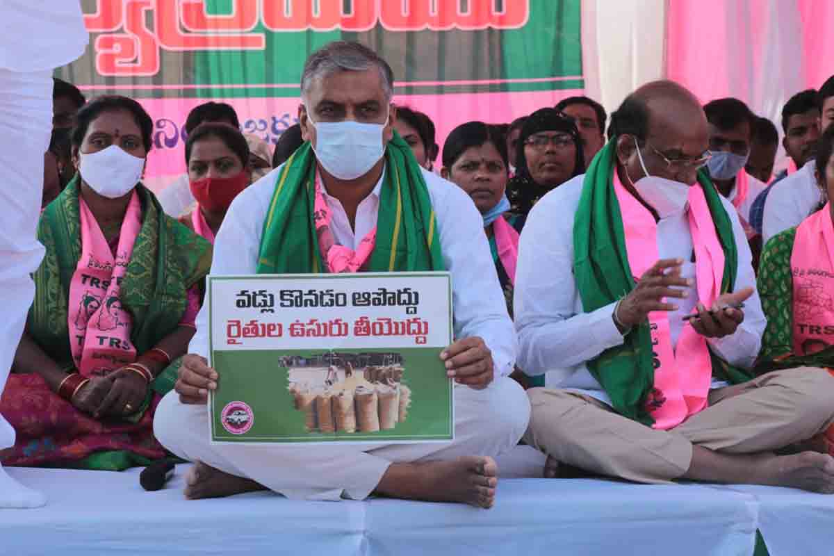 Expose BJP leaders’ double standards: Harish Rao