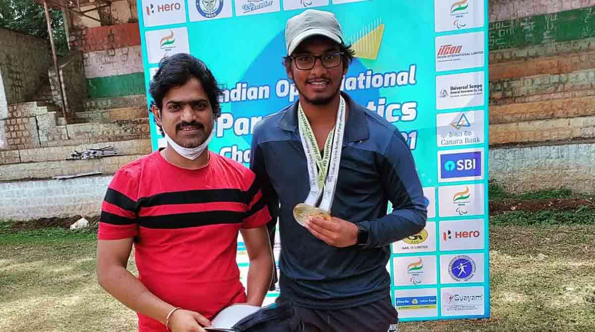 Harsha bags sprint double at National Para Athletics Championships