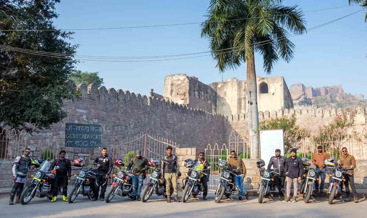 The 750km-expedition of Telangana’s Heritage on RE Classic 350s