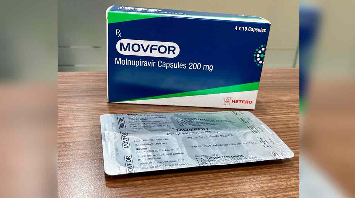 Hetero gets DCGI nod for molnupiravir to treat high-risk Covid-19 patients