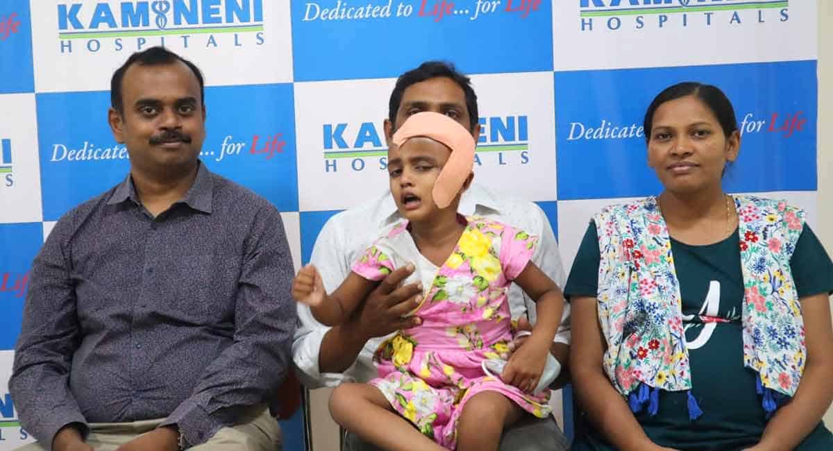 Hyderabad doctors give new lease of life to 3-year-old epileptic child