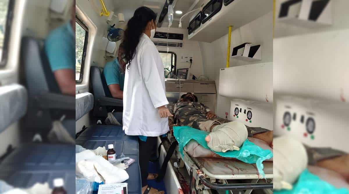 Special Party Commando suffers injuries in IED blast in Cherla