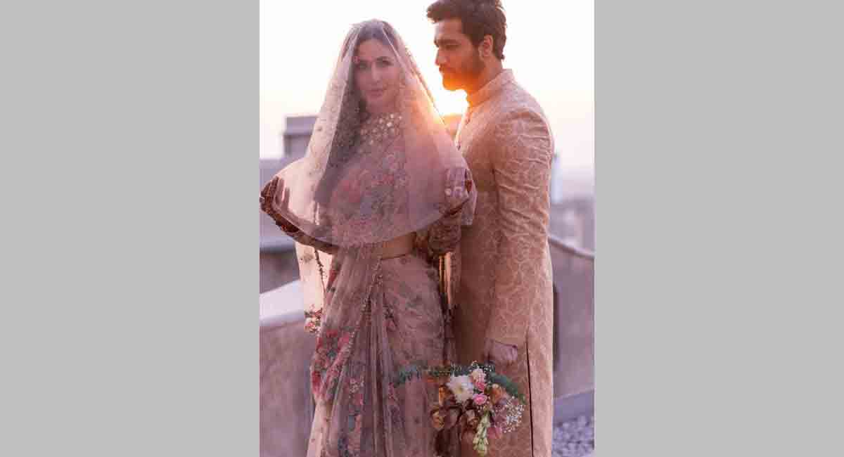 ‘KatVic’ share dreamy pictures from their wedding photoshoot