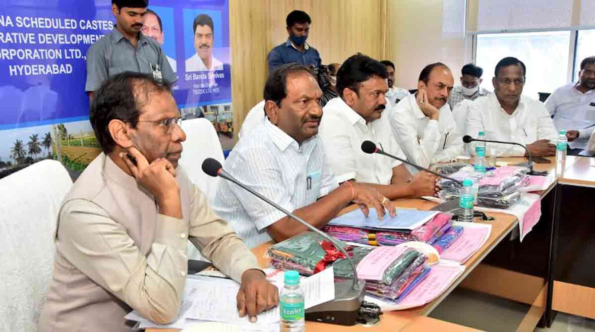 Xmas: Minister Koppula Eshwar reviews arrangements