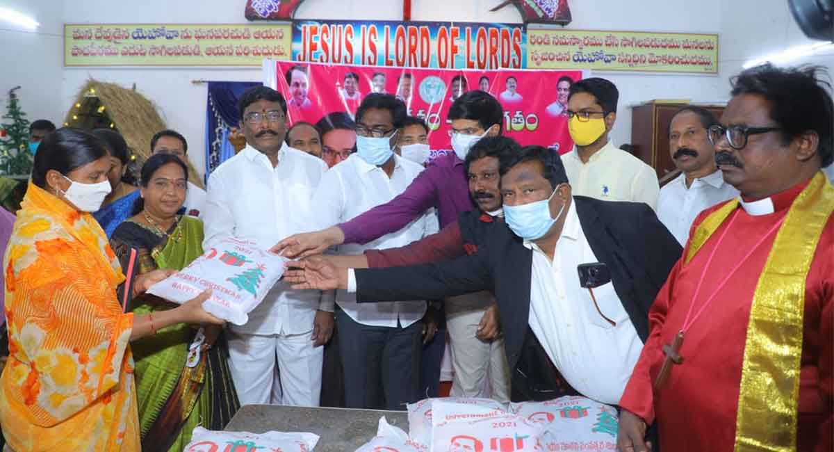 Every religion is given equal importance in Telangana: Puvvada