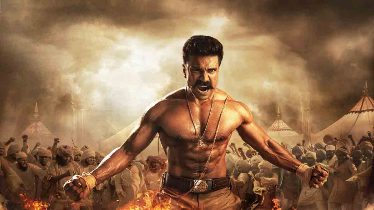 Ram Charan’s new poster from ‘RRR’ is all muscle and action