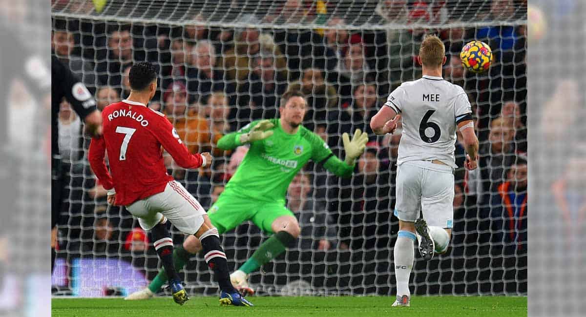 Ronaldo scores in Man United’s 3-1 win over Burnley in EPL
