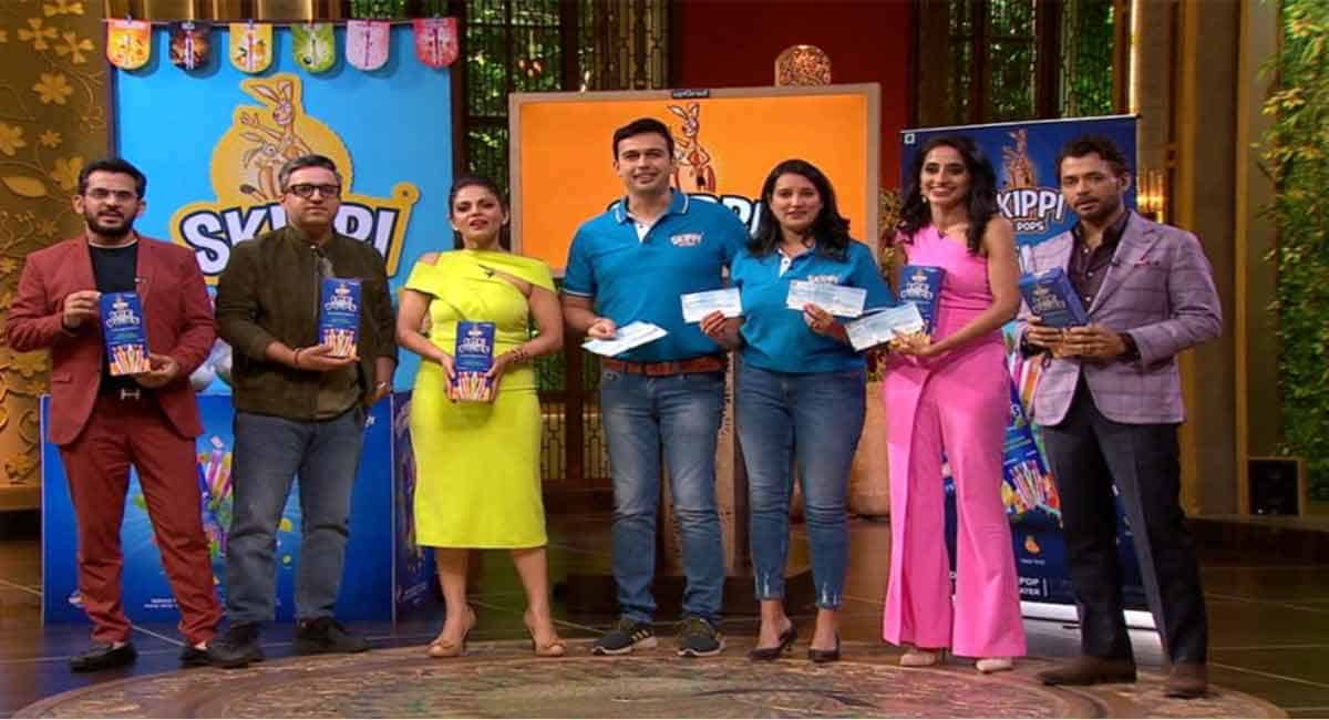 Hyderabad-based Skippi Ice Pops gets Rs 1 crore from Shark Tank India