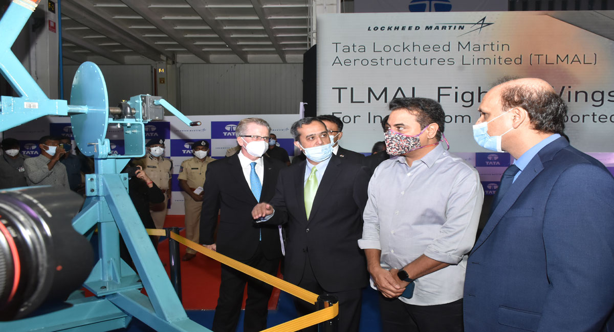 TLMAL indigenously produces fighter wing at Hyderabad facility