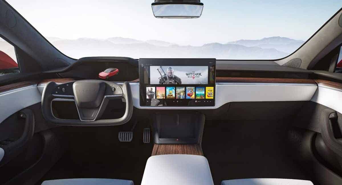 Tesla to disable video games for drivers, passengers while driving