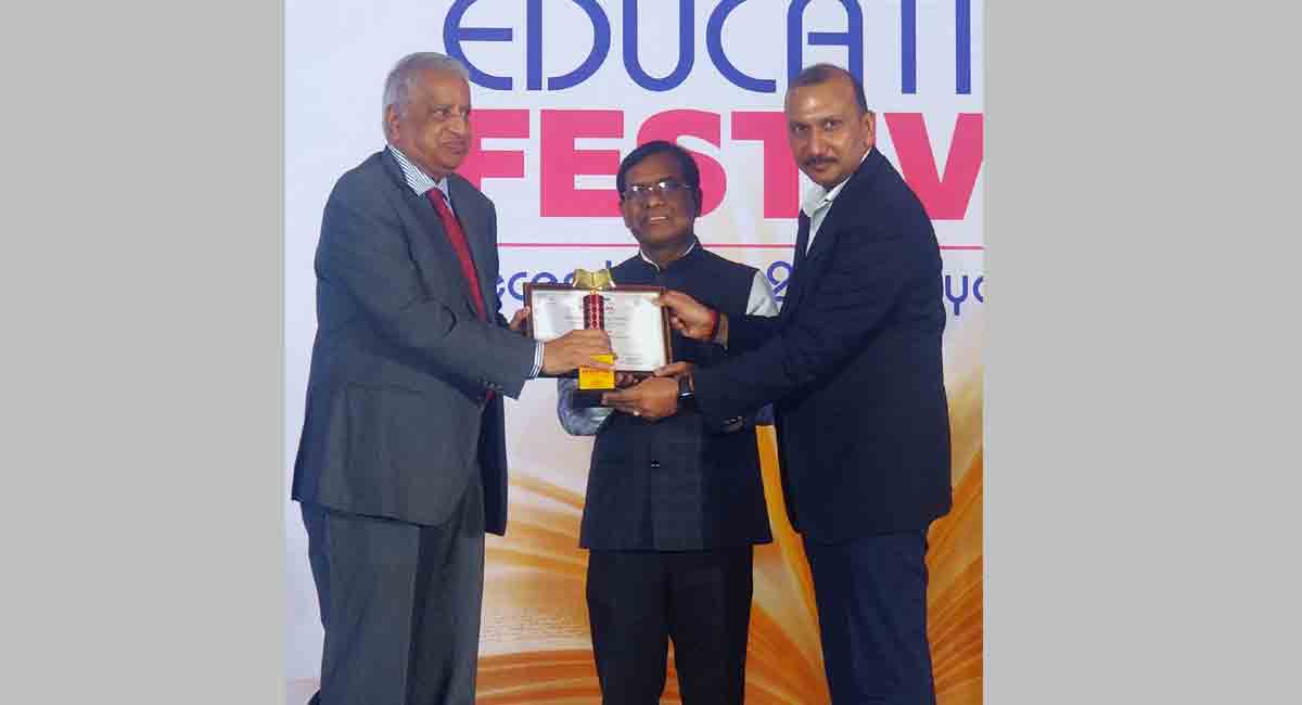 Vignana Jyothi honoured with excellence award
