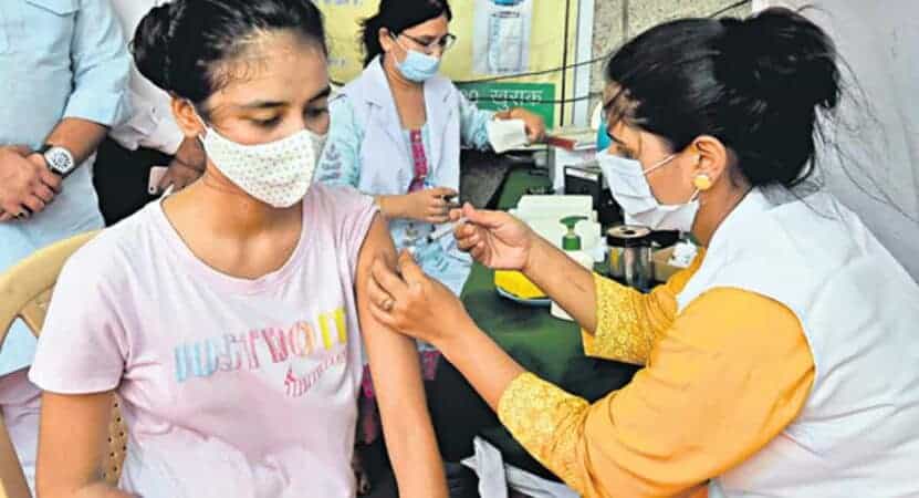 Telangana achieves 100 per cent first dose vaccination