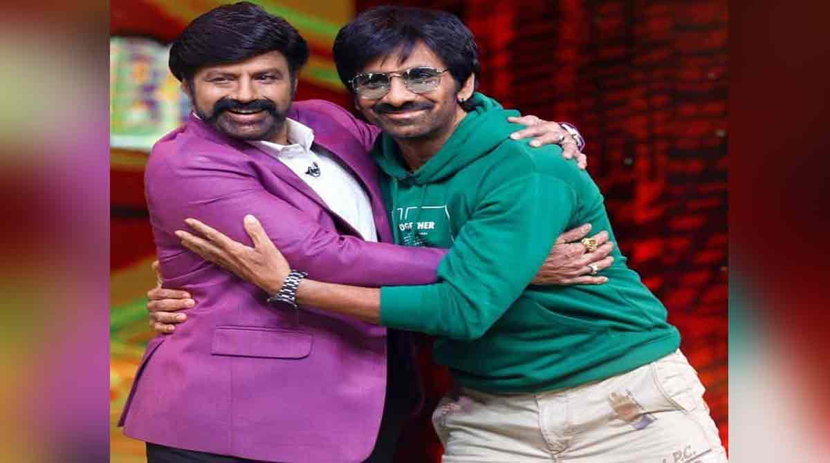 Ravi Teja appears on Balakrishna’s ‘Unstoppable with NBK’ show