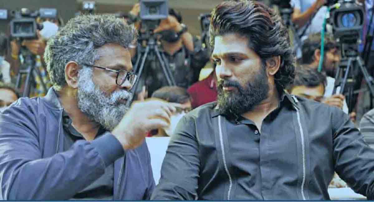‘I would be nothing without Sukumar’: Allu Arjun emotional at Pushpa event