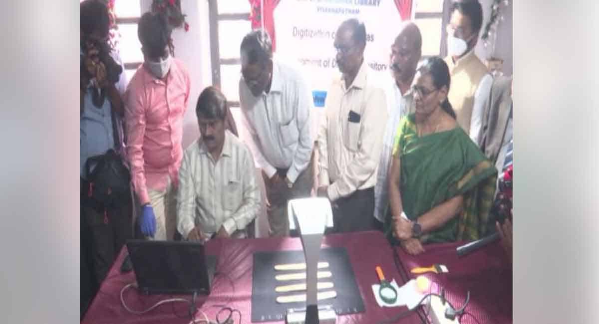 Andhra University begins digitization of palm-leaf manuscripts