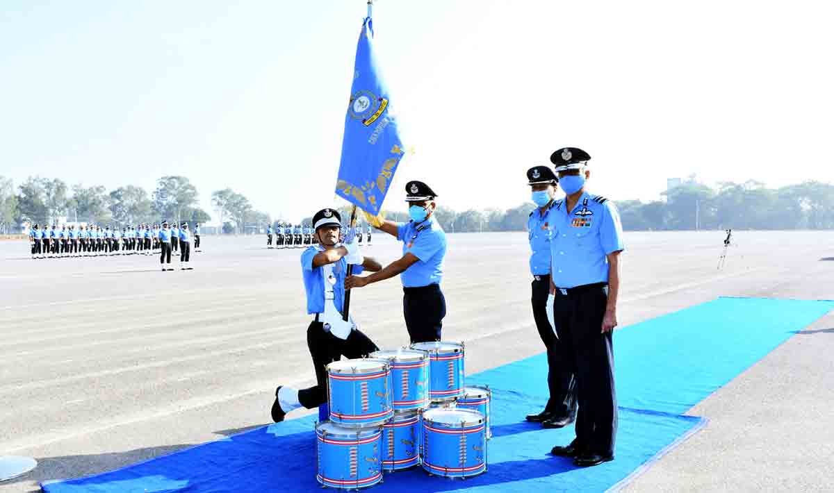 Coveted Commandant’s Banner presented at Dundigul Air Force Academy
