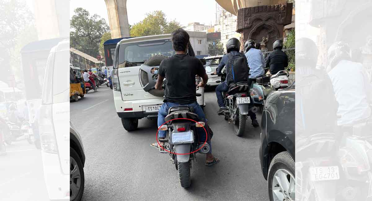 Hyderabad City Police’s satirical take on traffic defaulters