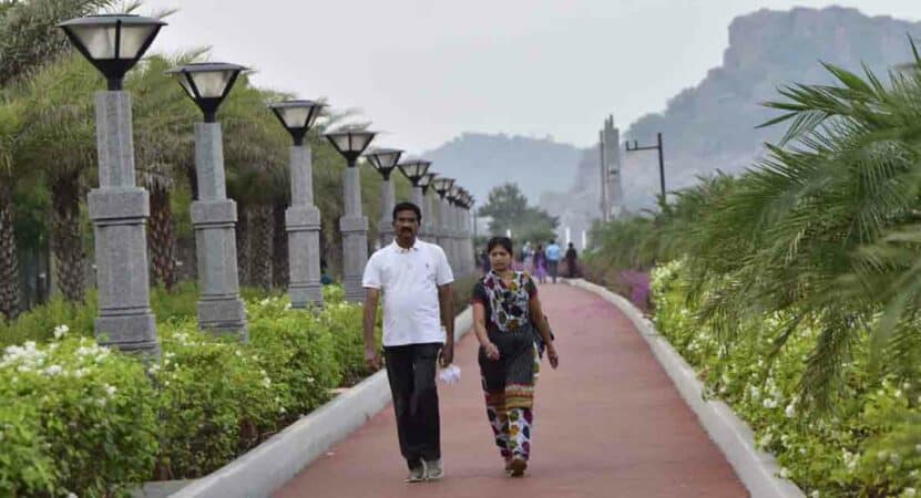 Bhadrakali foreshore bund
