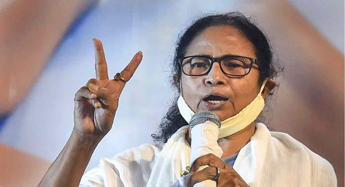 Mamata claims victory in Kolkata civic body polls, terms it ‘landmark’