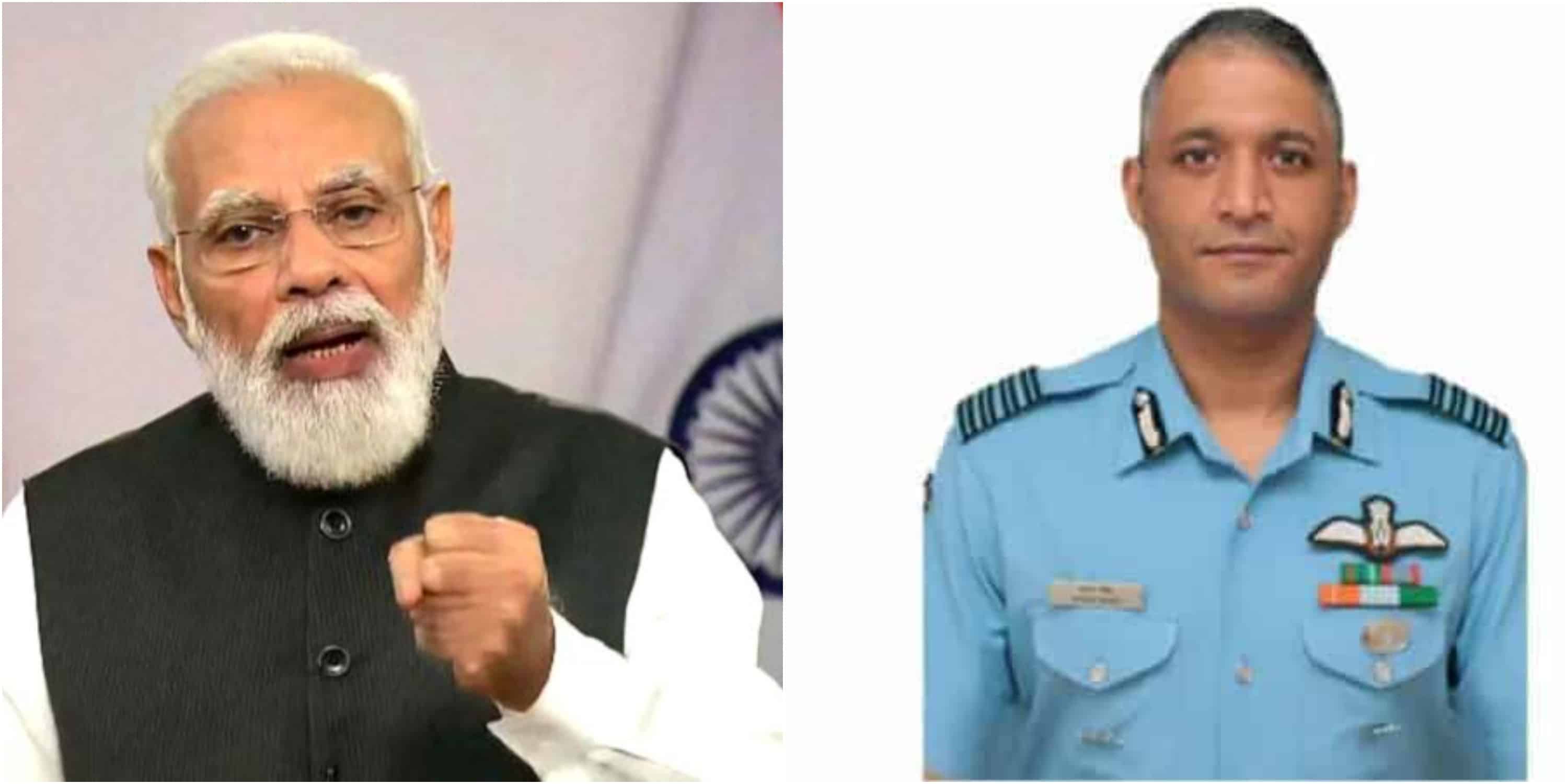 PM Modi lauds Grp Cpt Varun Singh, recalls his letter to school