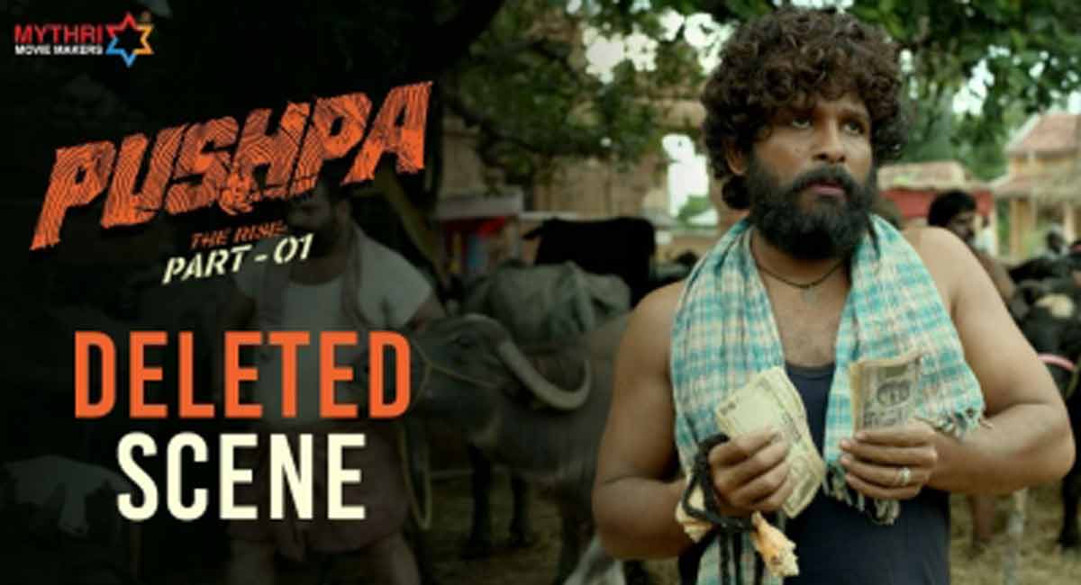 ‘Pushpa’ makers release a scene that was deleted from the original film