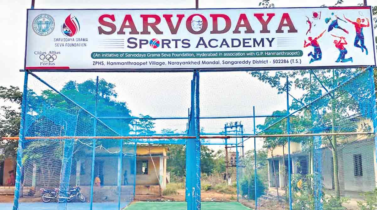 SGSF sets up sports academies in three government schools in Sangareddy
