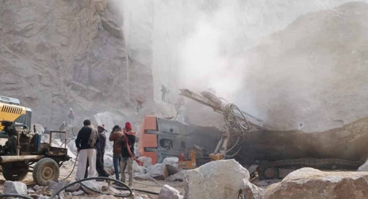 2 injured, several missing in Haryana’s Bhiwani landslide 