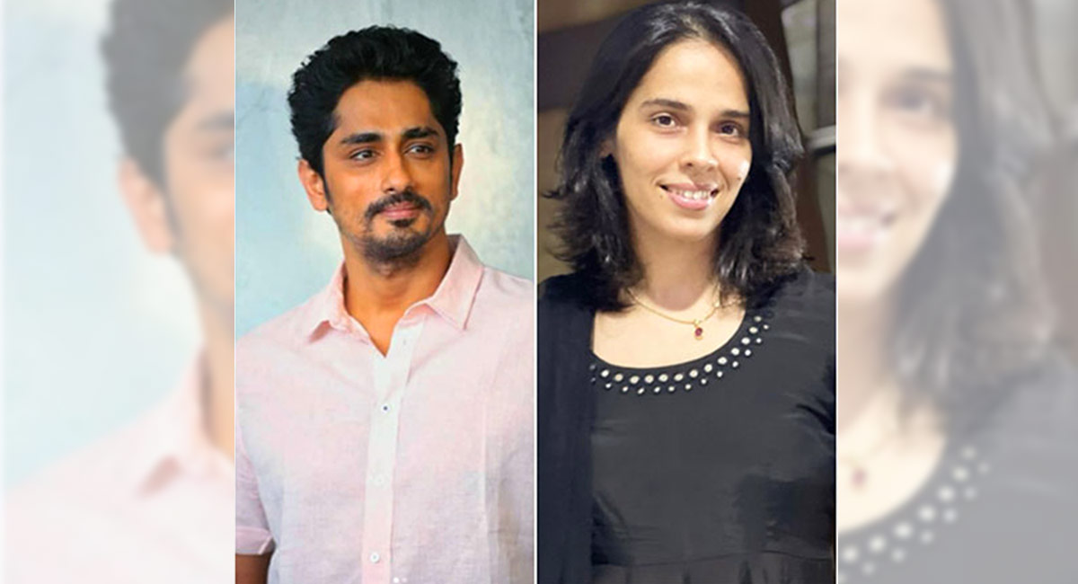 Actor Siddharth apologises to Saina Nehwal for ‘rude joke’ on Twitter
